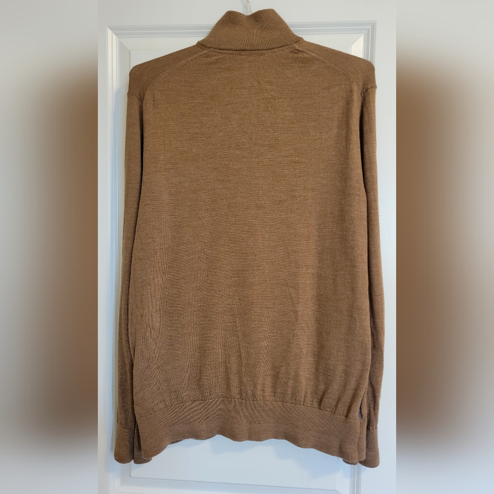 Ted Baker 100% Wool Quarter Zip Sweater - Picture 7 of 8